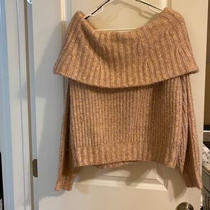 H&M off the shoulder sweater